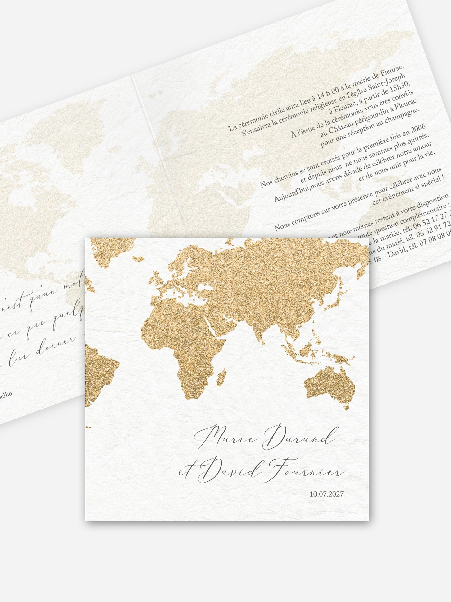 Faire-part mariage Horizons