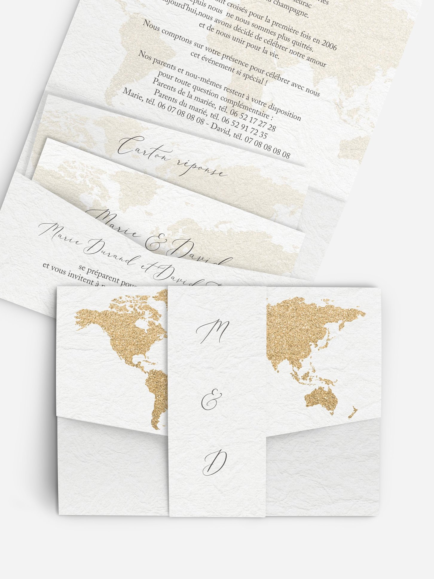 Faire-part mariage Horizons