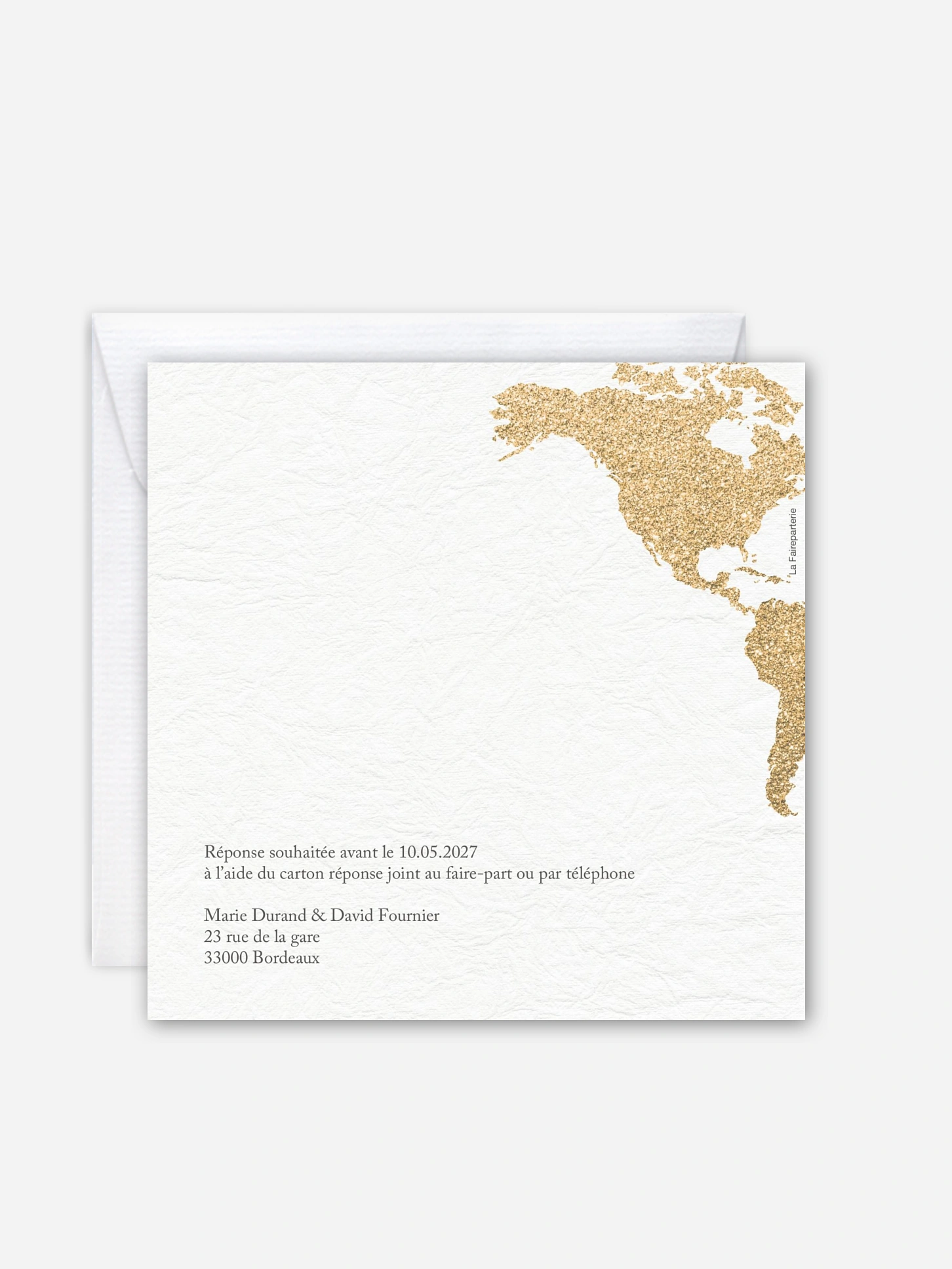 Faire-part mariage Horizons