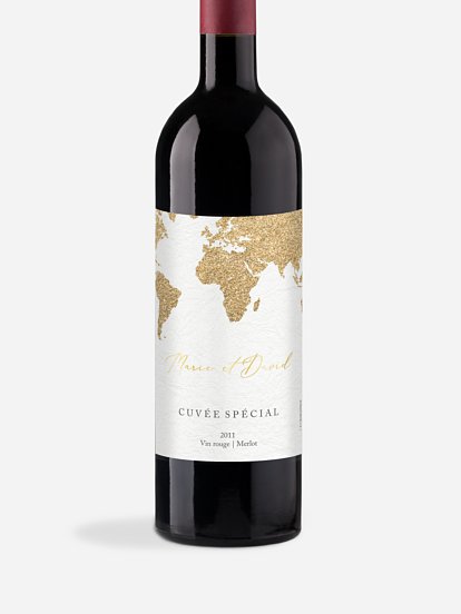 Étiquette bouteille Horizons