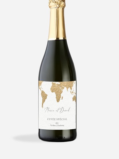 Étiquette bouteille Horizons