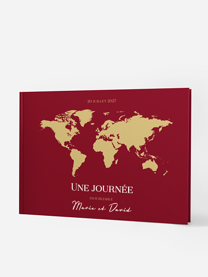 Livre d'or Passeport chic