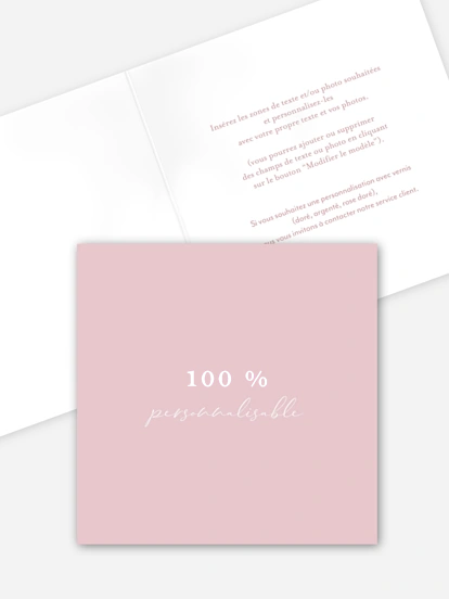 Personnalisation libre Personnalisation libre