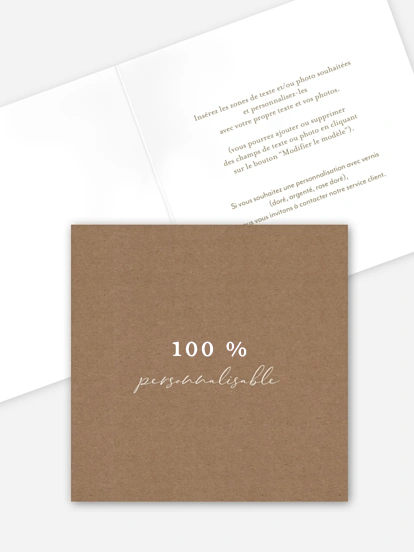 Personnalisation libre