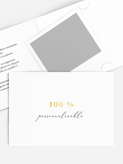 Faire-part naissance Personnalisation libre