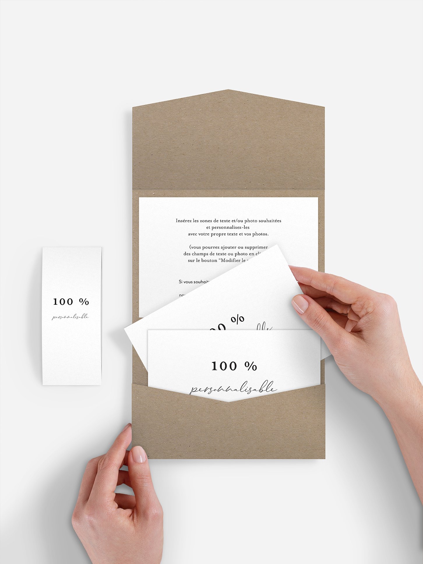 Faire-part mariage Personnalisation libre