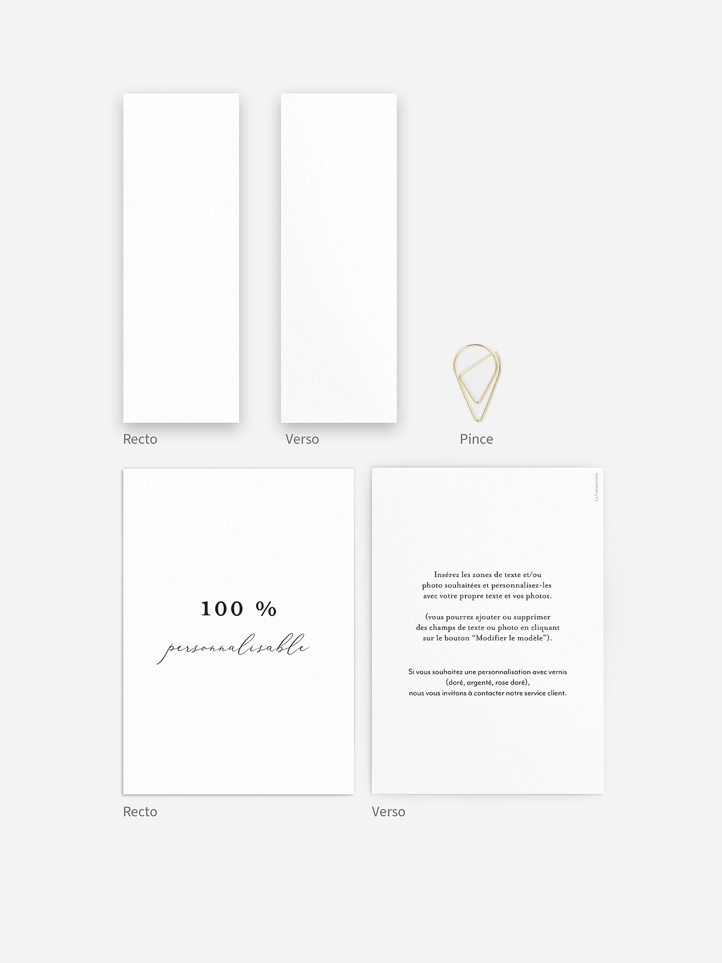 Faire-part mariage Personnalisation libre