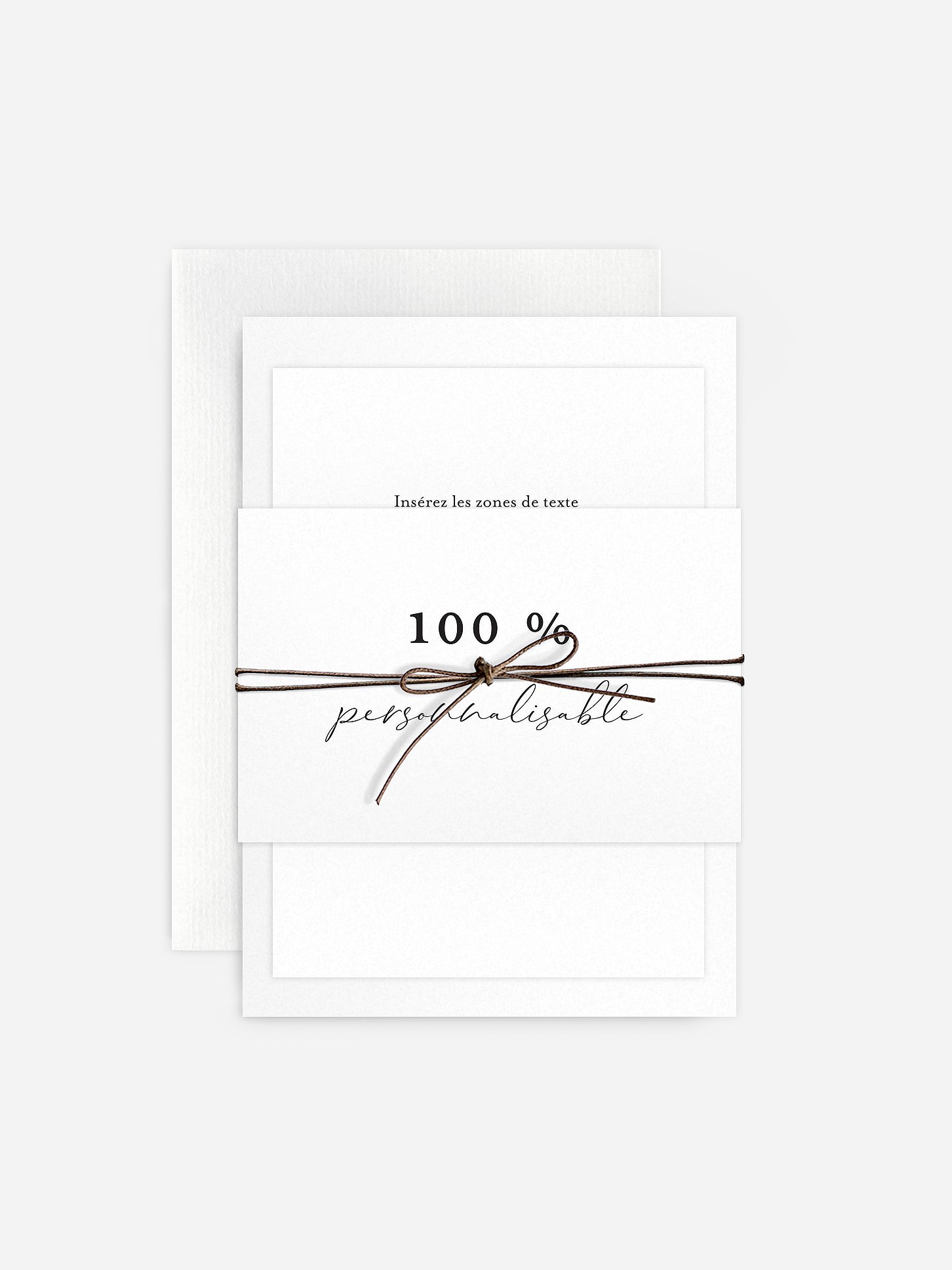 Faire-part mariage Personnalisation libre