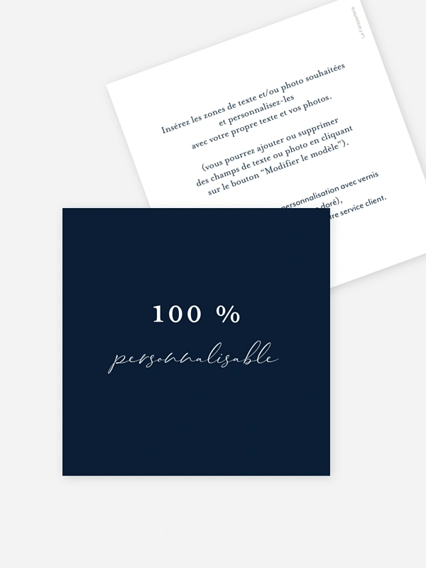 Personnalisation libre