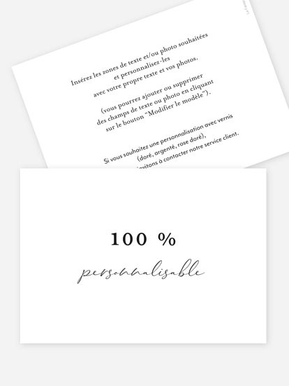 Faire-part mariage Personnalisation libre