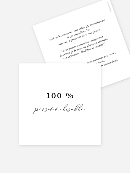 Faire-part mariage Personnalisation libre