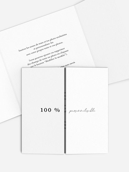 Faire-part mariage Personnalisation libre