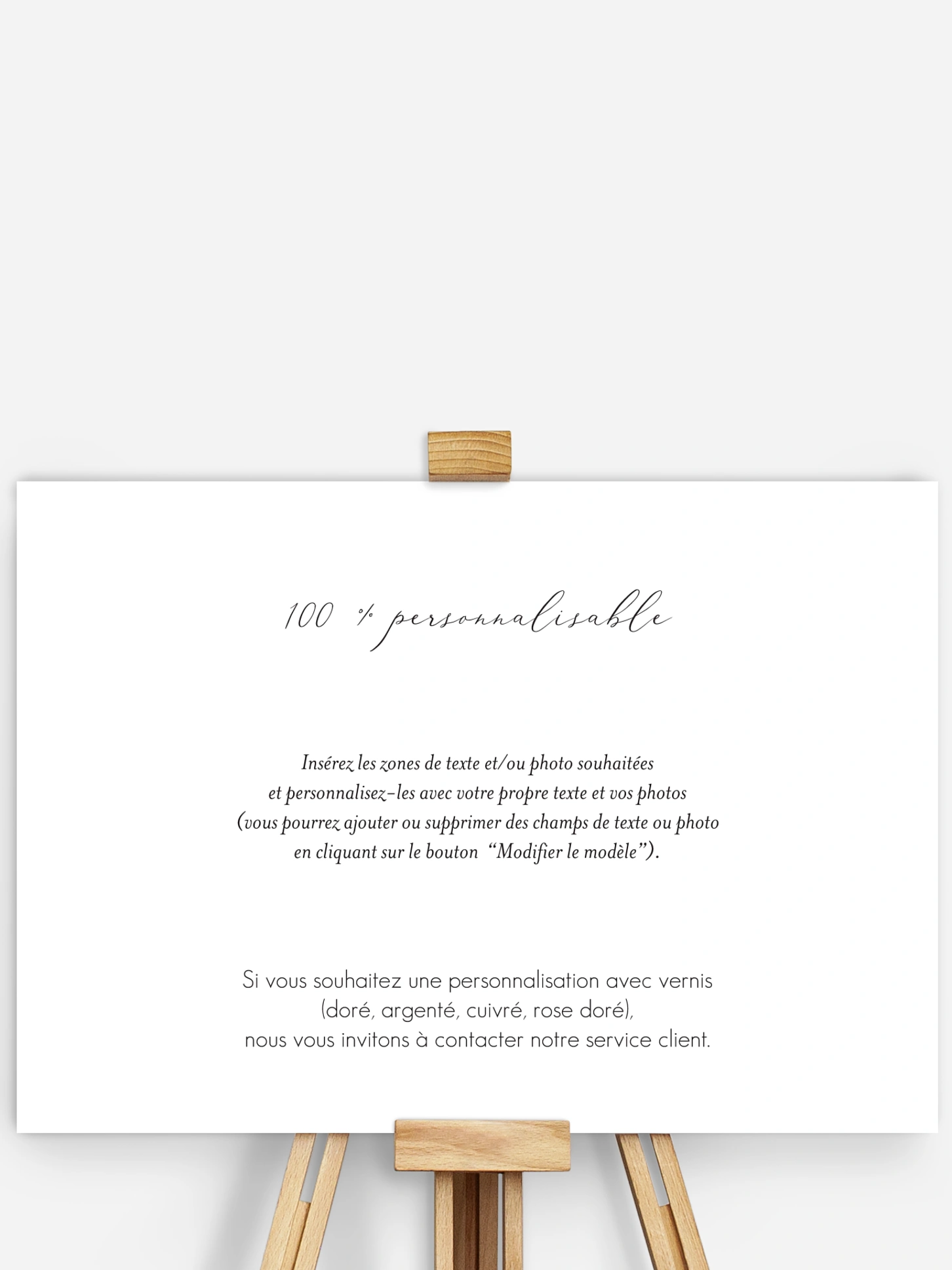 Poster plan de table mariage Personnalisation libre