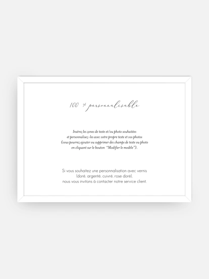 Poster plan de table mariage Personnalisation libre