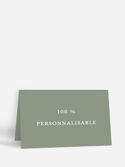 Marque-place mariage Personnalisation libre