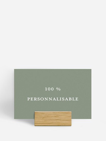 Marque-place mariage Personnalisation libre