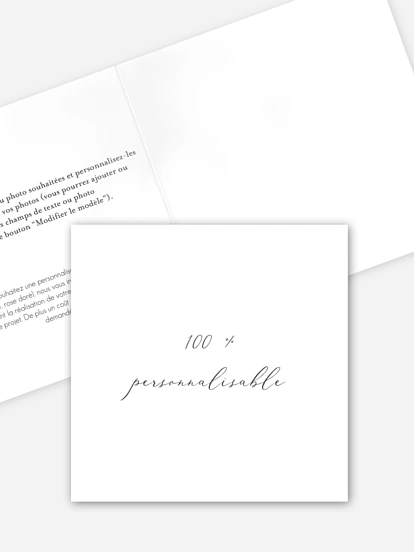 Carte de voeux Personnalisation libre