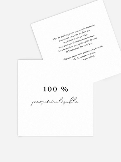 Faire-part mariage 