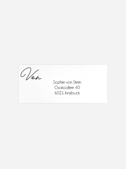 Absenderaufkleber Konfirmation und Kommunion Ich wurde konfirmiert Klarheit