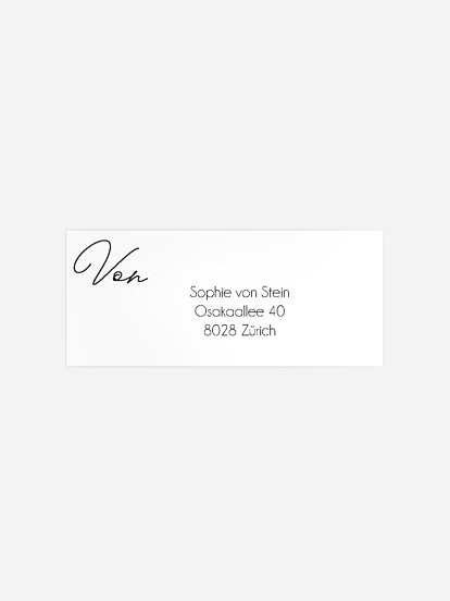 Absenderaufkleber Konfirmation und Kommunion Ich wurde konfirmiert Klarheit