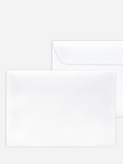 B6 12.5x17.5cm Blanc pour les Entreprises Fête Invitations BLUGUL 50pcs Enveloppes dInvitation 