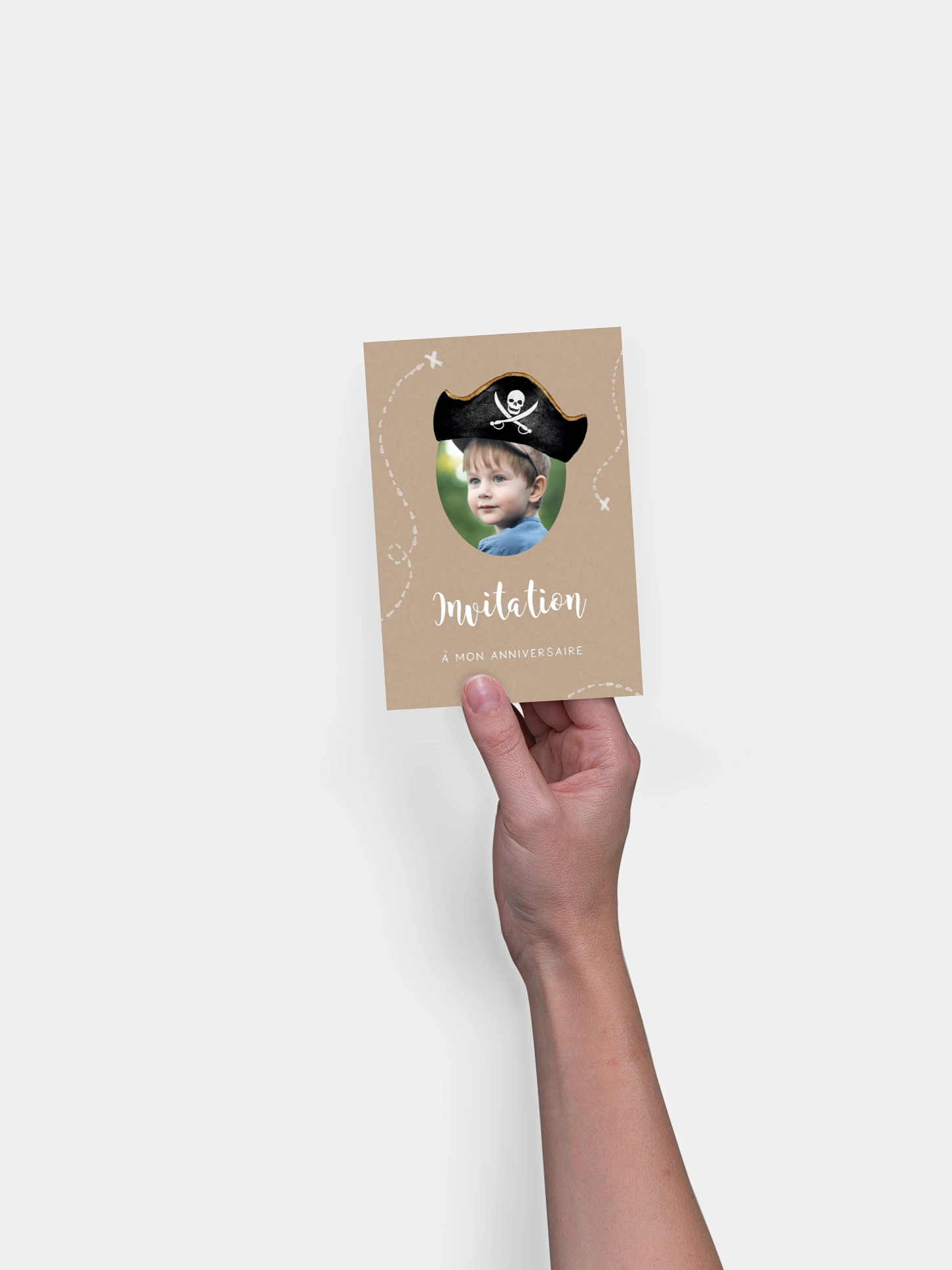 invitation anniversaire enfant Capitaine