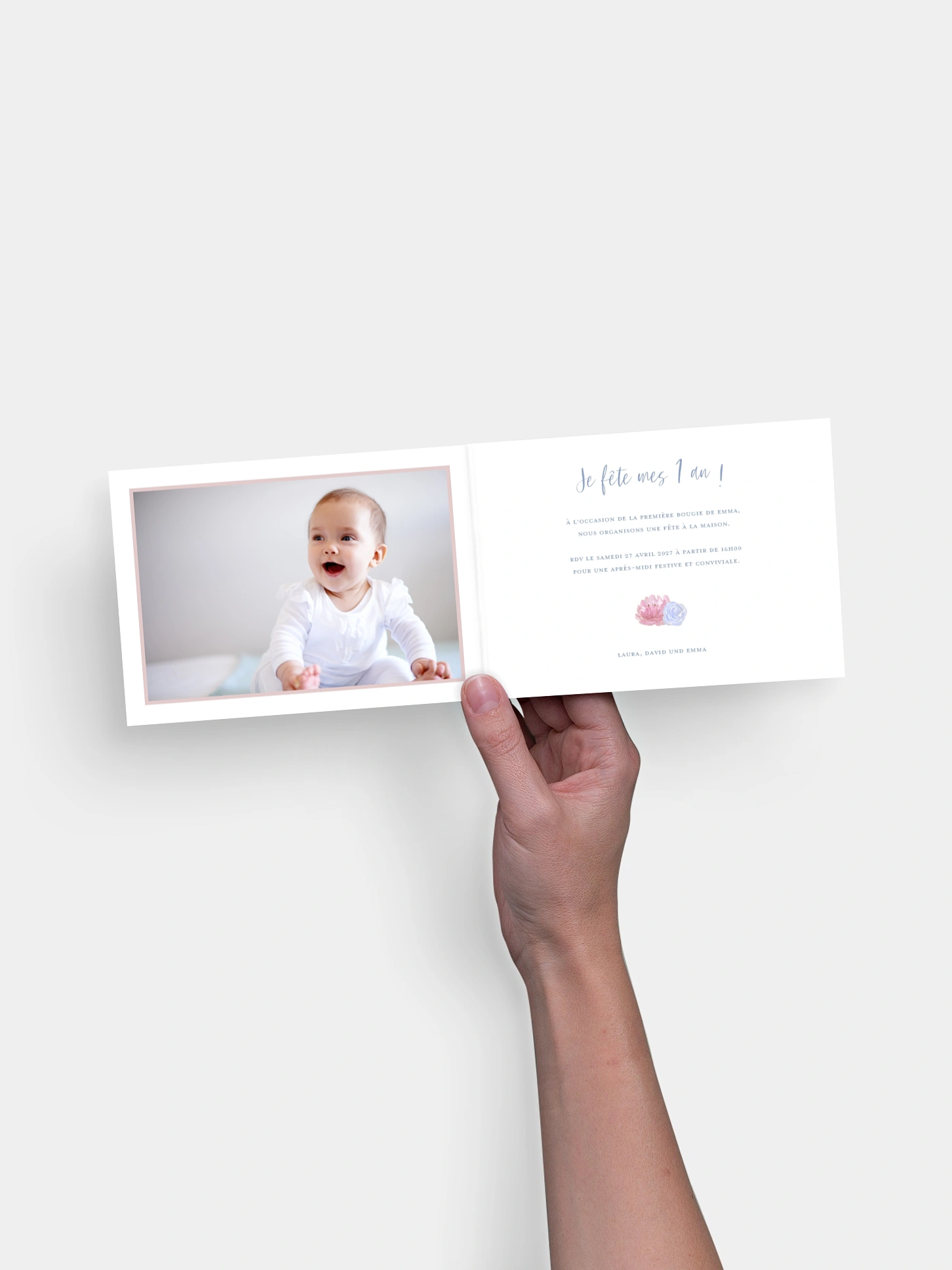 invitation anniversaire enfant Joli cygne