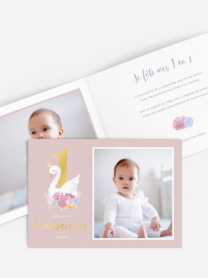 Invitation Anniversaire Enfant Jolie Licorne