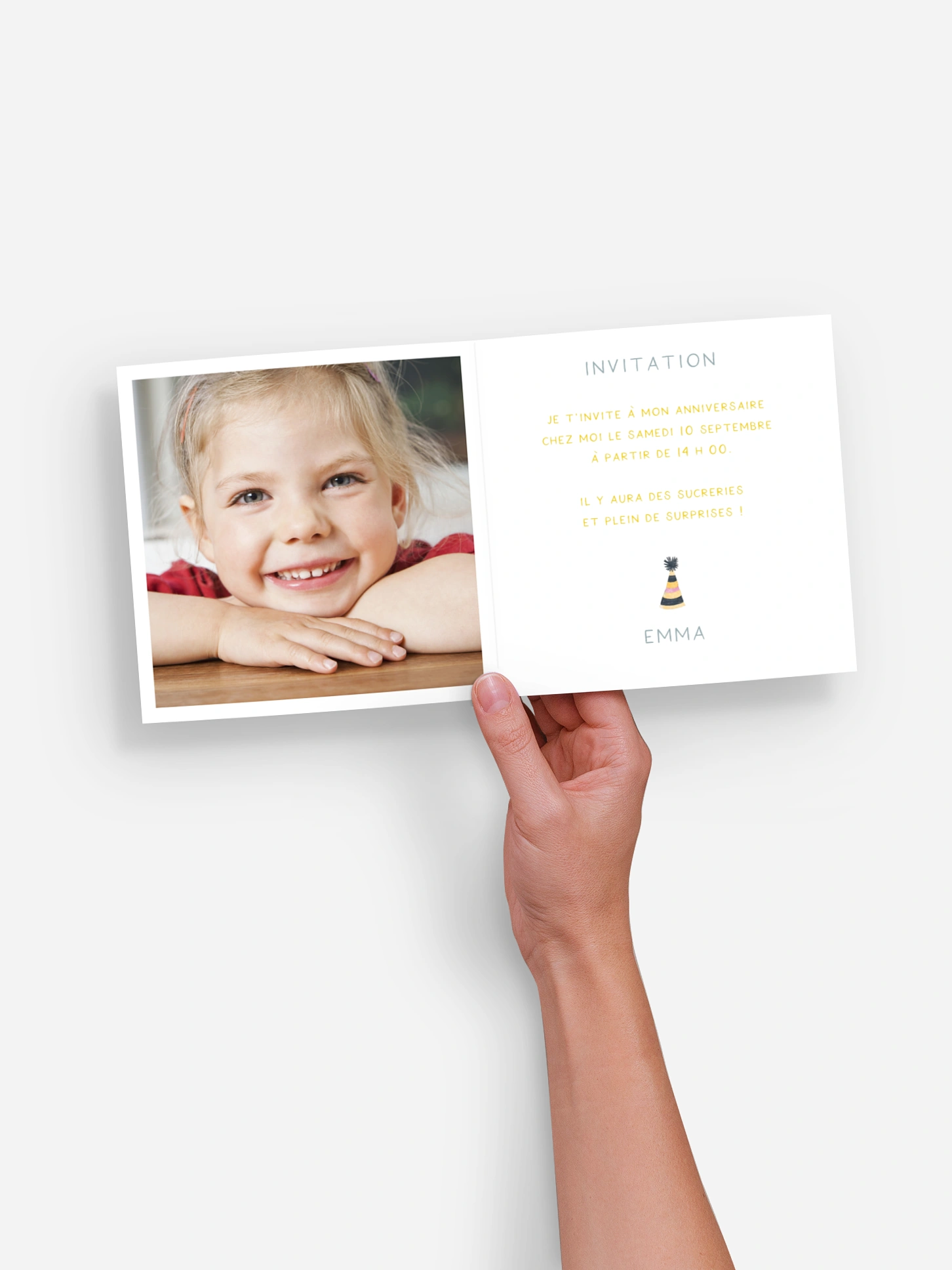 invitation anniversaire enfant Party animal