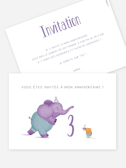 Éléphant en fête Éléphant en fête
