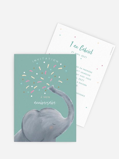 Confetti éléphant