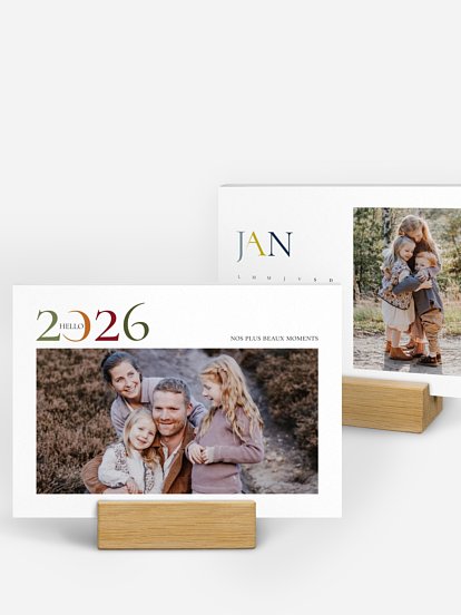 Calendrier Moments colorés