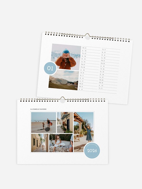 Calendrier mural Du temps pour nous