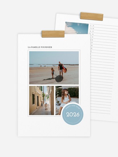 Calendrier mural Du temps pour nous