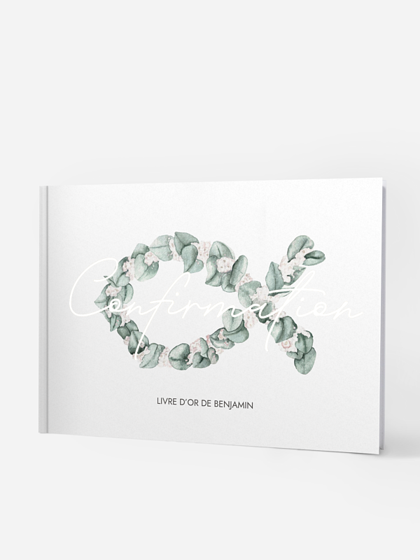 Livre d’or confirmation Eucalyptus Fish