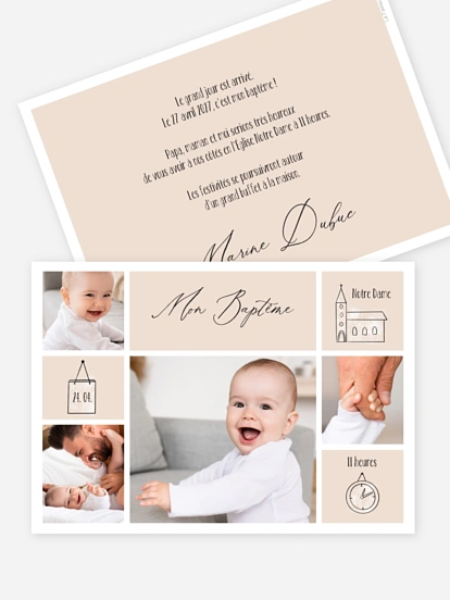 Baptême picto Baptême picto