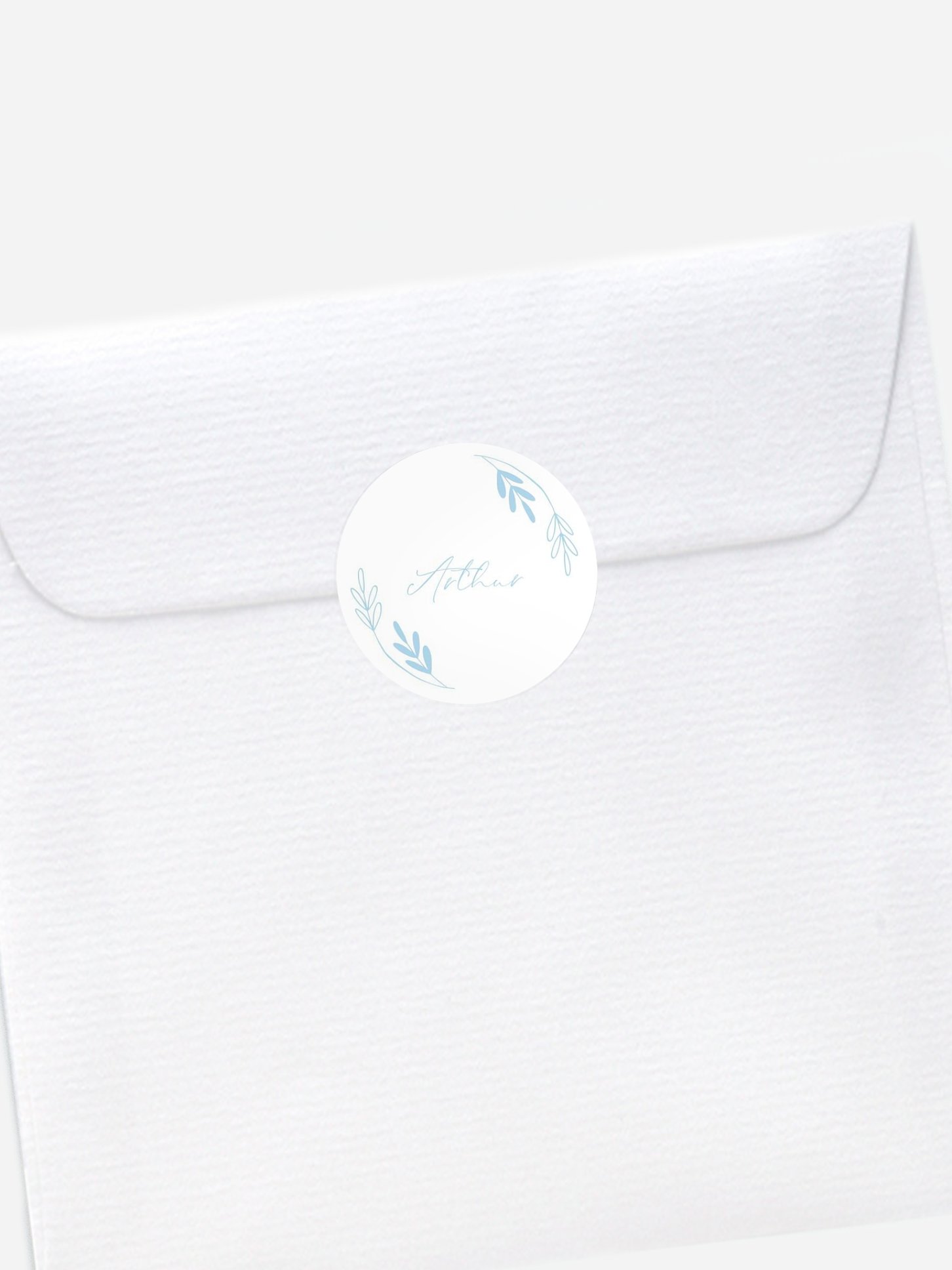 Stickers naissance Vigne dorée