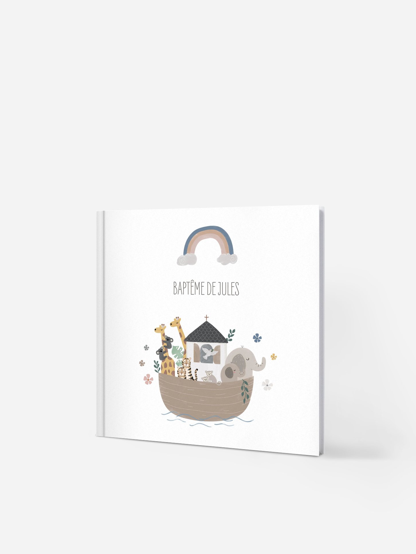 Livre d’or baptême Arche de Noé