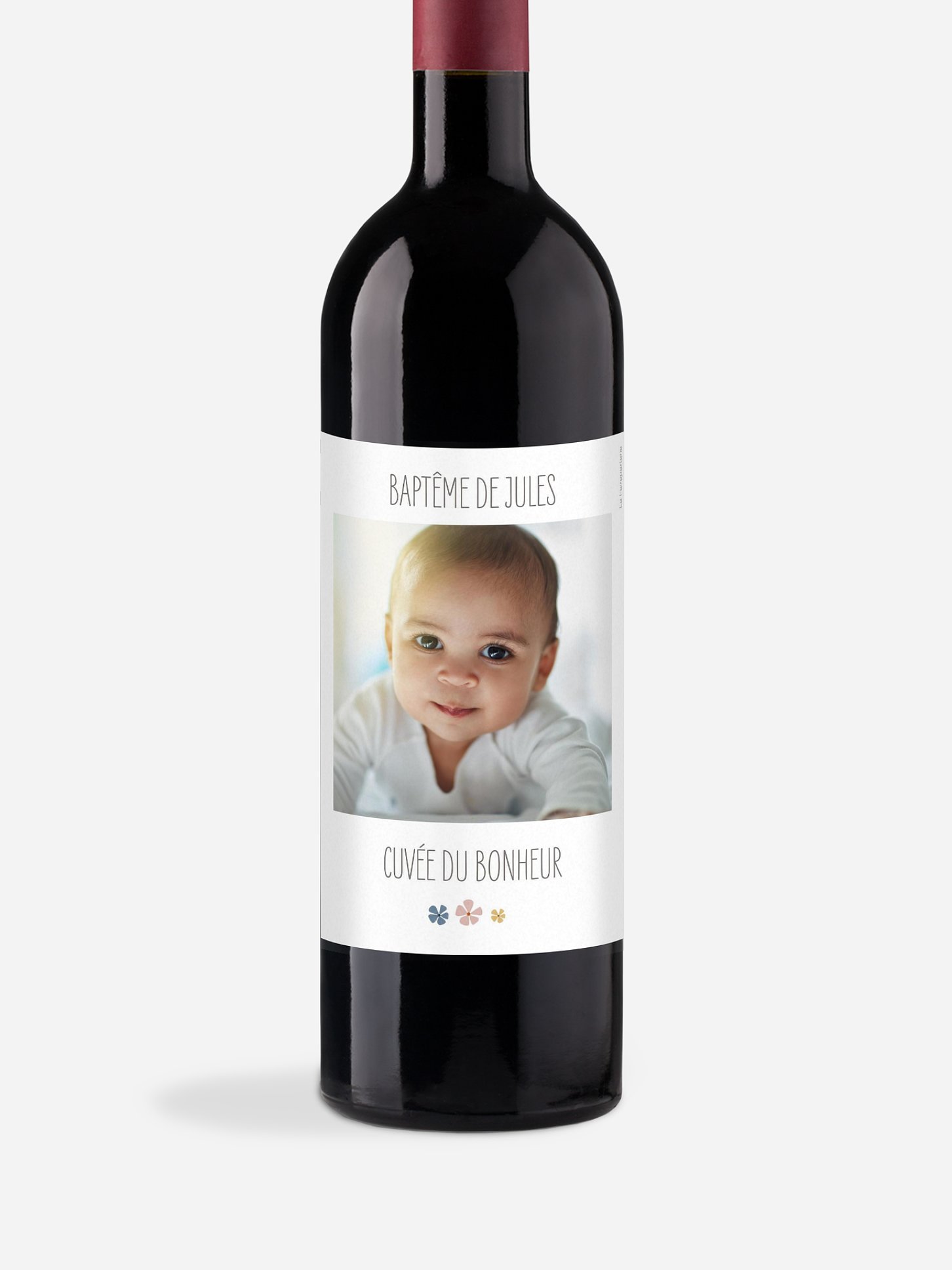 Étiquette pour bouteille Arche de Noé
