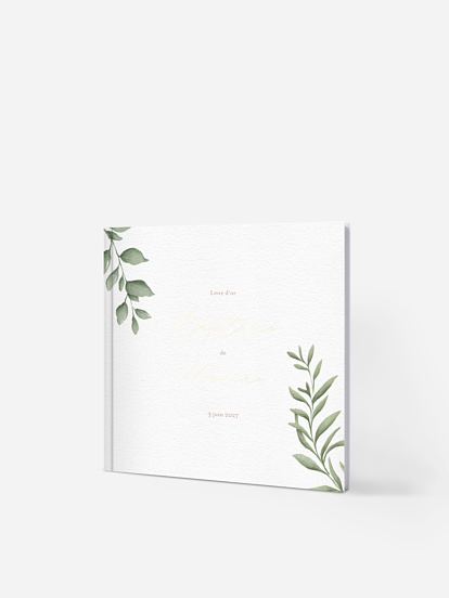 Livre d’or baptême Picto baptême religieux