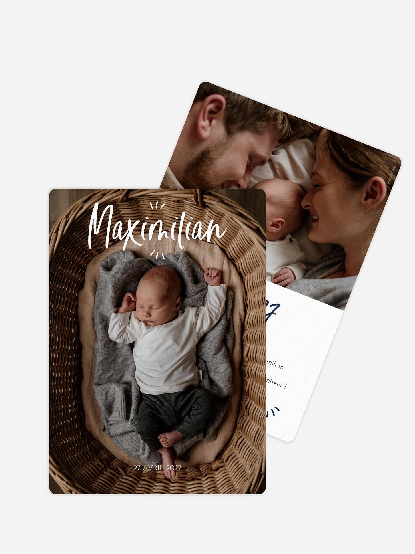 Faire-part naissance Révélation