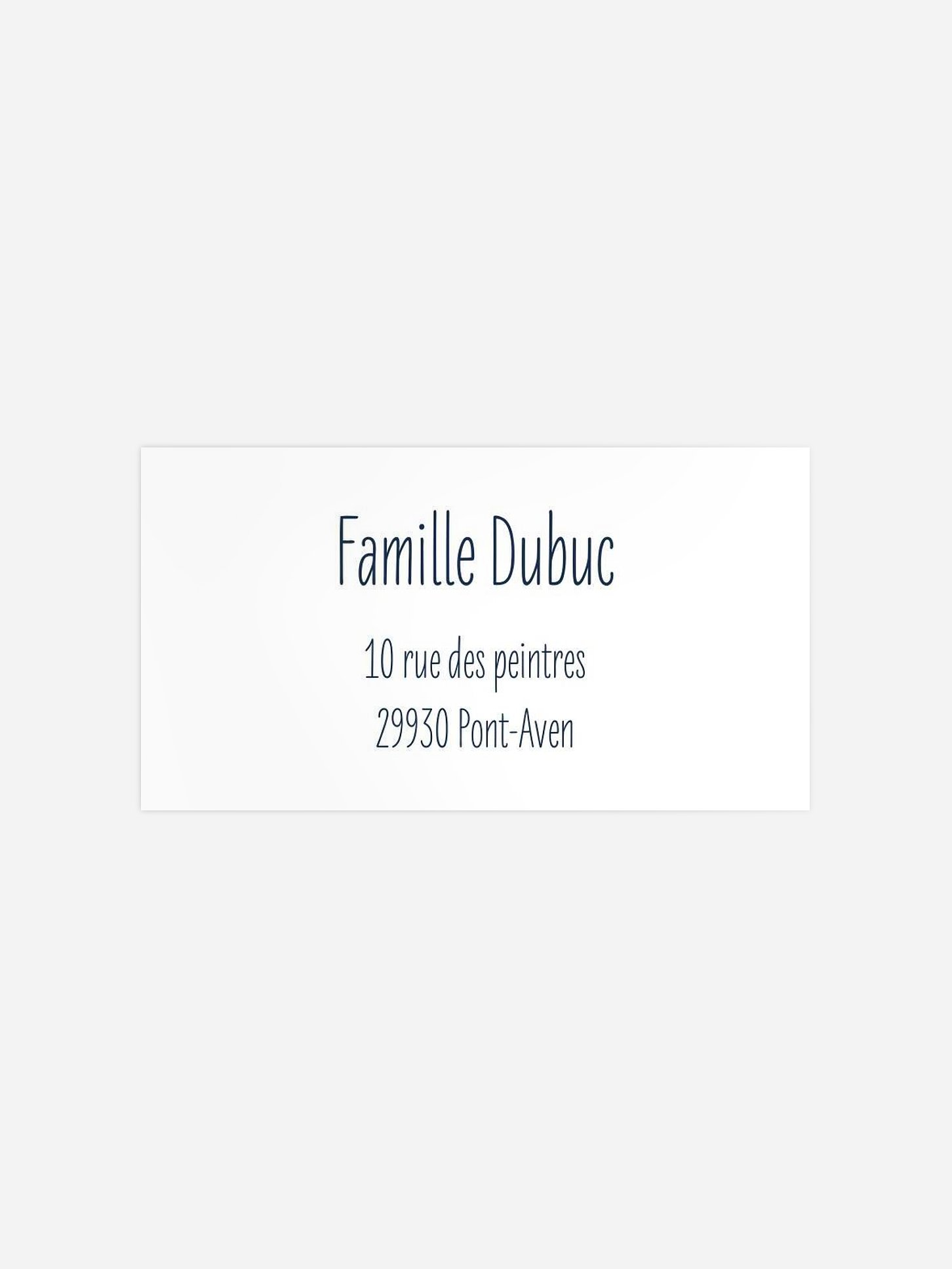 Étiquette destinataire naissance Jolies icônes