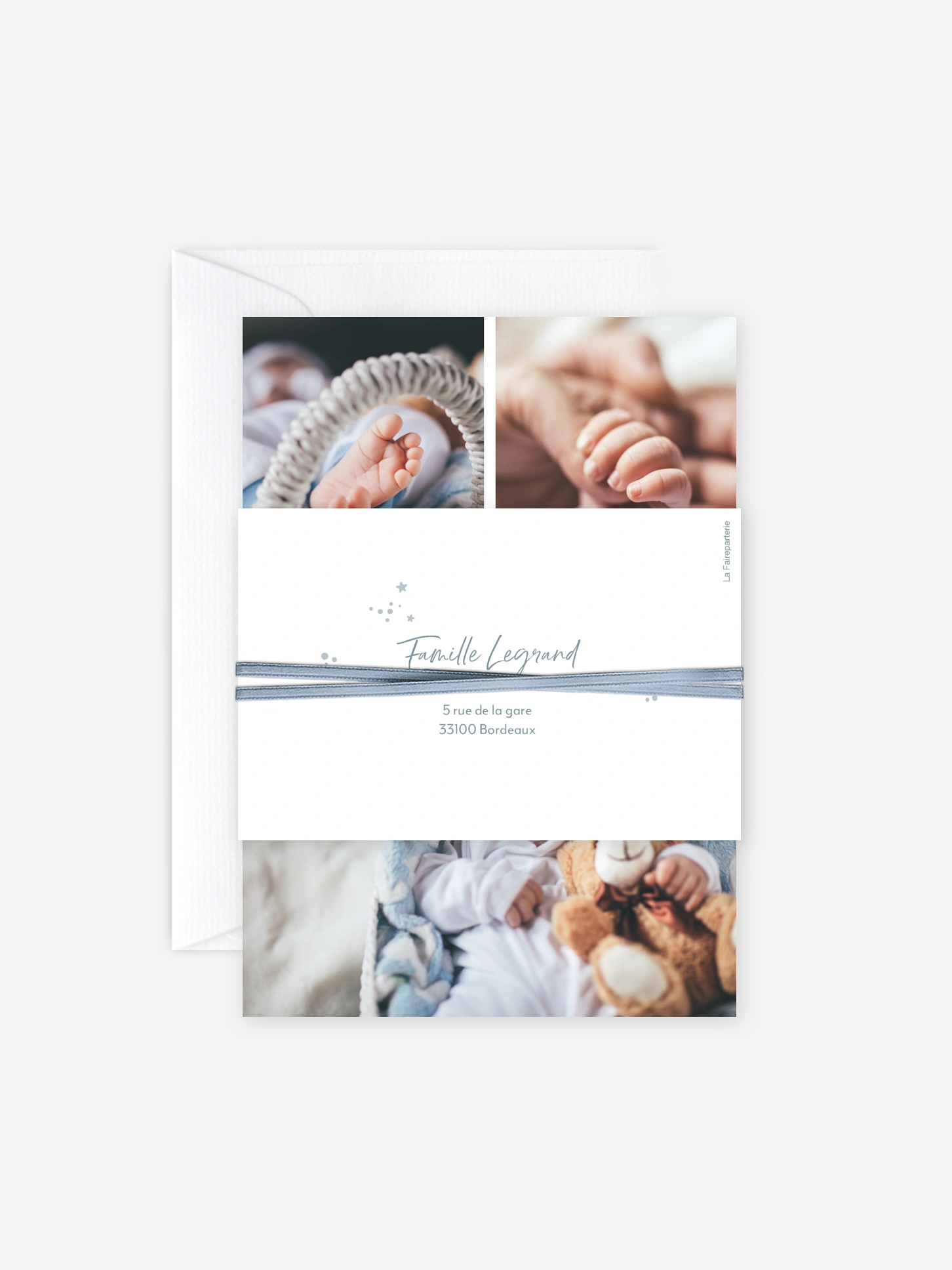 Faire-part naissance Sleepy