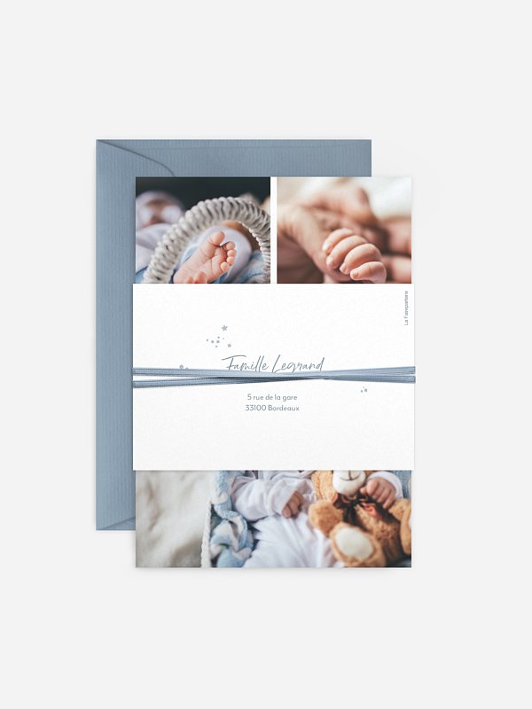 Faire-part naissance Sleepy