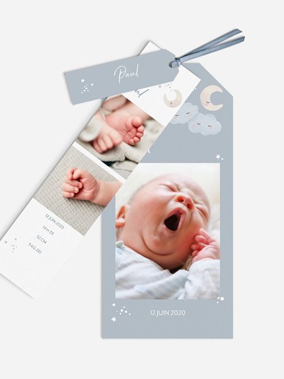 Faire-part naissance Sleepy