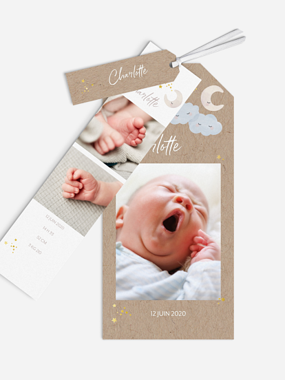 Faire-part naissance Sleepy 