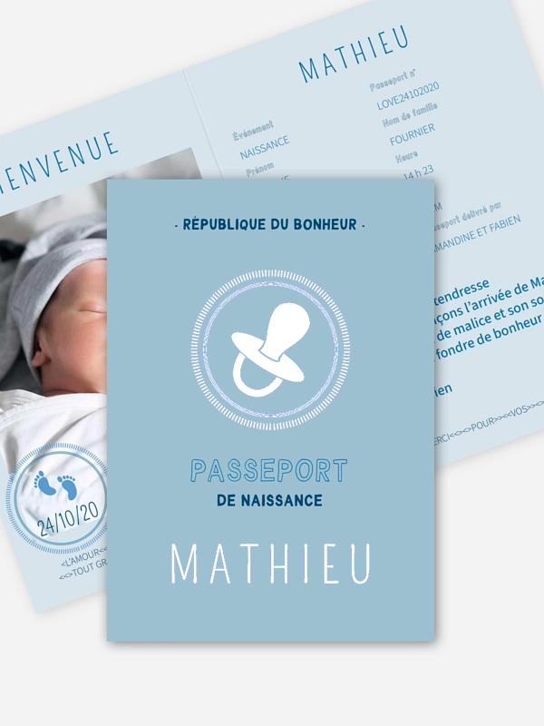 Passeport bébé