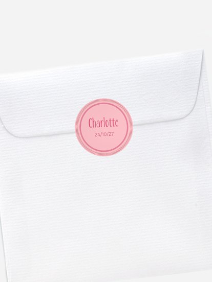 Stickers naissance Passeport bébé