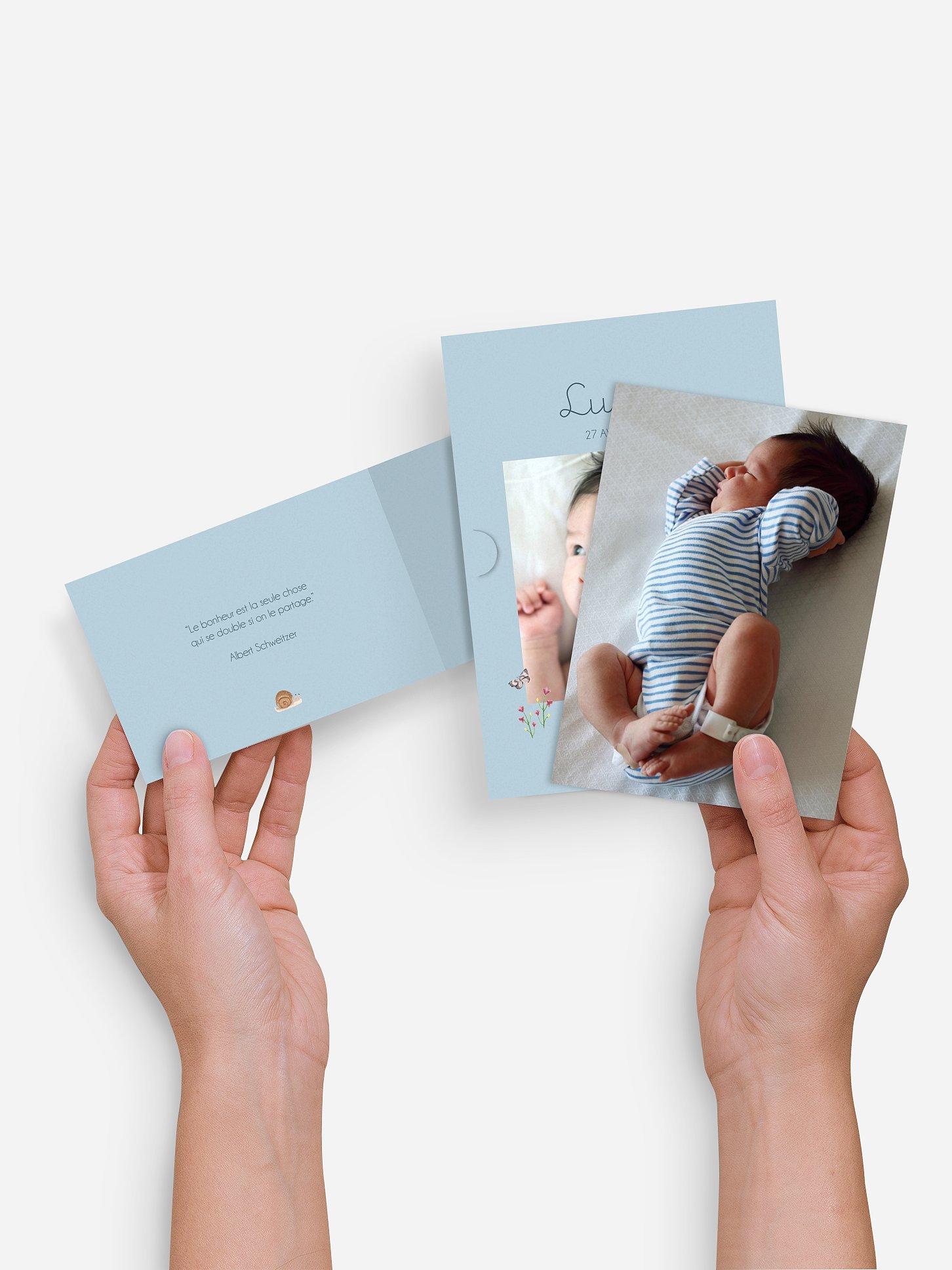 Faire-part naissance Famille ours