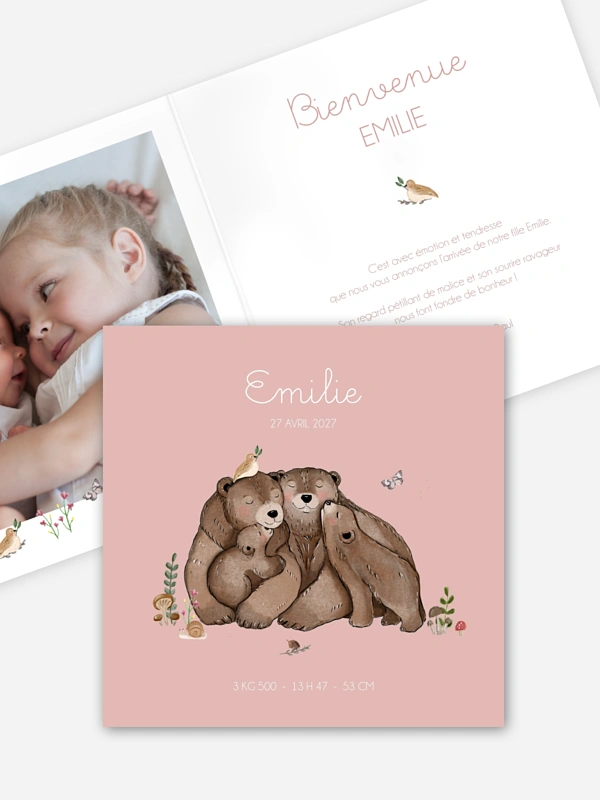 Famille ours